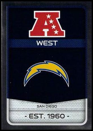 225 San Diego Chargers Logo FOIL